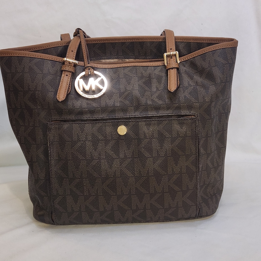 Michael Kors Brown Tote Bag
